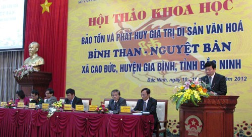 Bảo tồn và phát huy giá trị lịch sử văn hóa Bình Than – Nguyệt Bàn  - ảnh 1